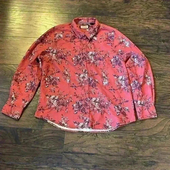 Legacy Falls Women’s Western Floral Shirt SZ XL - Picture 1 of 6